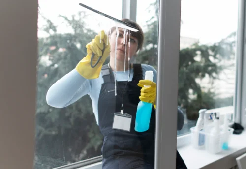 Nettoyage de vitres intérieures et extérieures à Nesmy